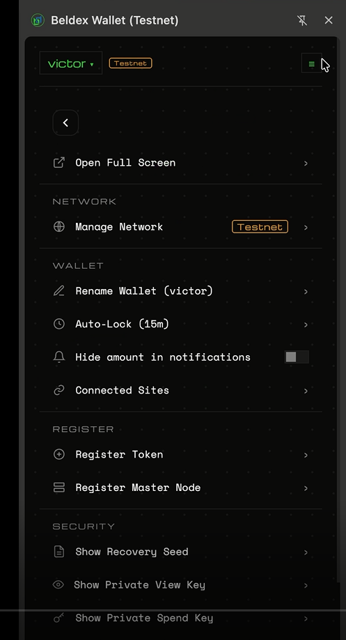 Testnet Badge