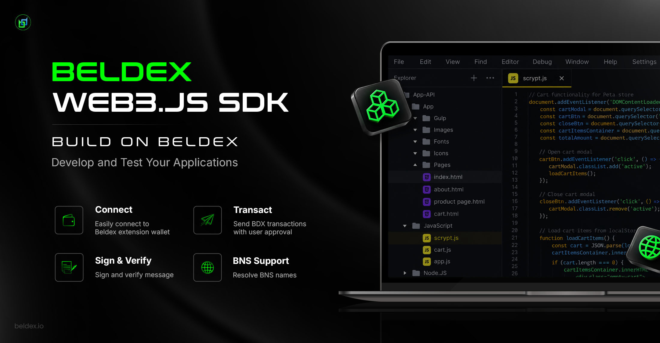 Beldex webjs